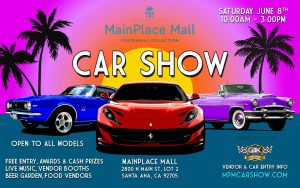 MainPlace Mall Car Show | Orange County DeLorean Club